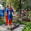Asyiknya Bermain Sambil Mengenal Tokoh Pahlawan di Taman Superhero