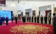Jokowi Lantik Dua Menteri dan Wamen Baru Kabinet Indonesia Maju