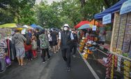 Parkir Gasibu Mulai Tertata, PKL Dilarang Berjualan di Taman