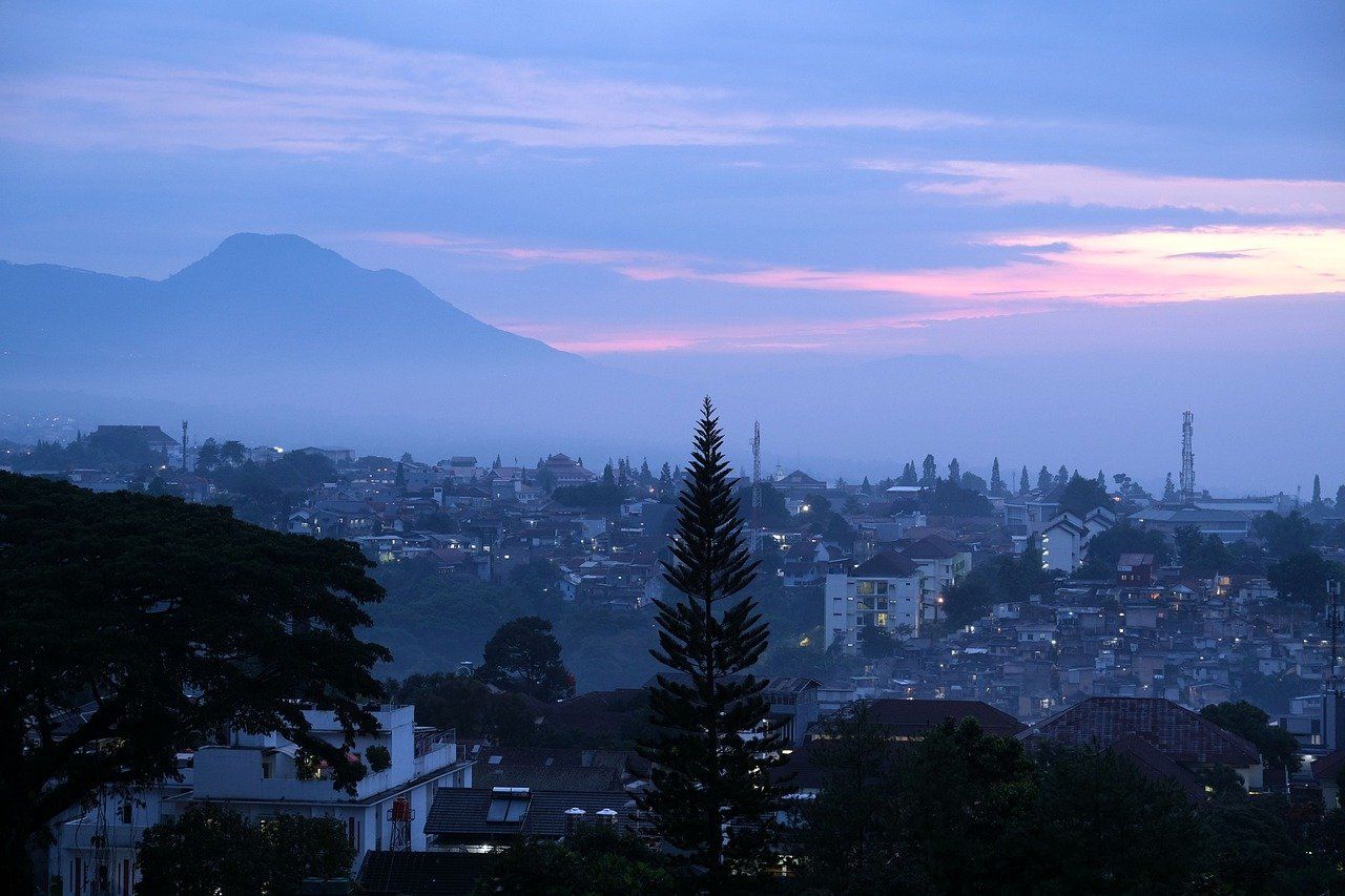 Pemandangan Kota Bandung dari ketinggian. (Pixabay)